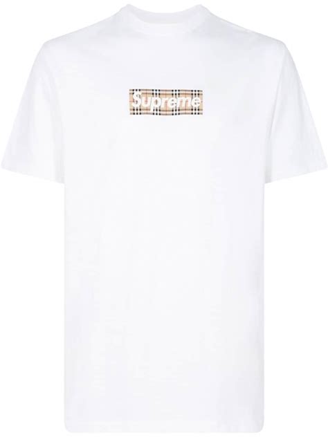 supreme burberry t shirt